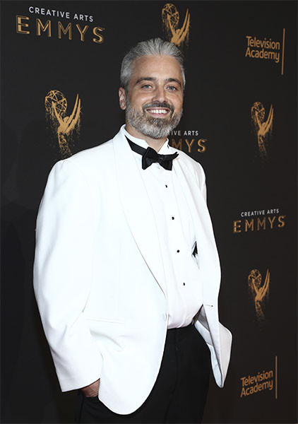 Eric Raber Eric Raber on the red carpet at the 2017 Creative Arts Emmys ...
