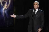 Michael Bolton on stage at the 2017 Creative Arts Emmys.