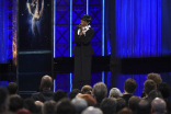 Cicely Tyson on stage during the 2017 Creative Arts Emmys.