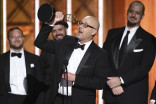 The special visual effects team from Westworld accepts their award at the 2017 Creative Arts Emmys.