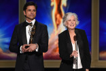 John Stamos and Christina Pickles