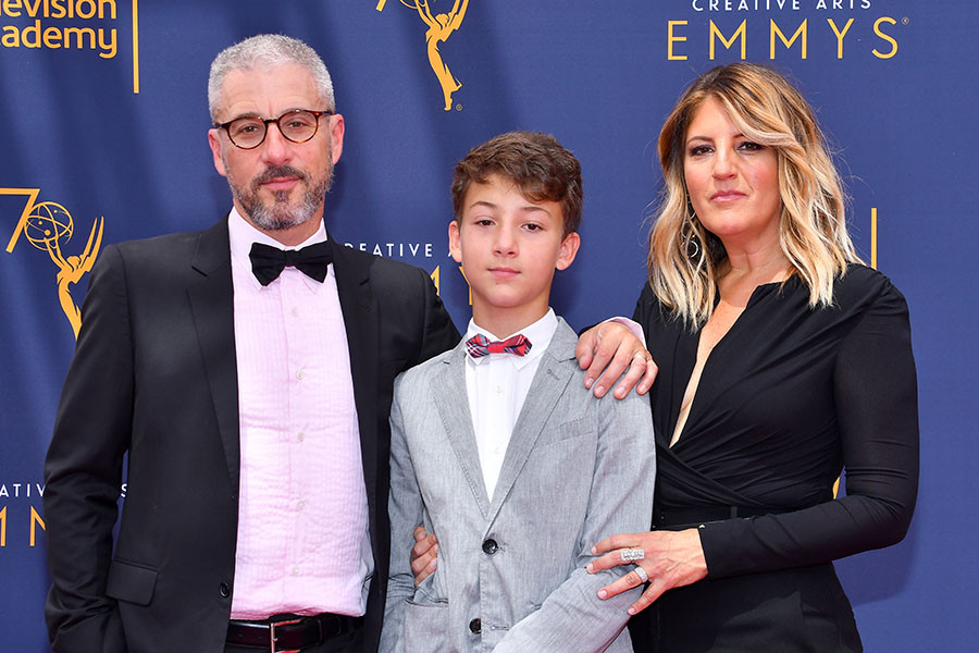 Matt Tolmach, Jackson Tolmach, and Paige Goldberg Tolmach