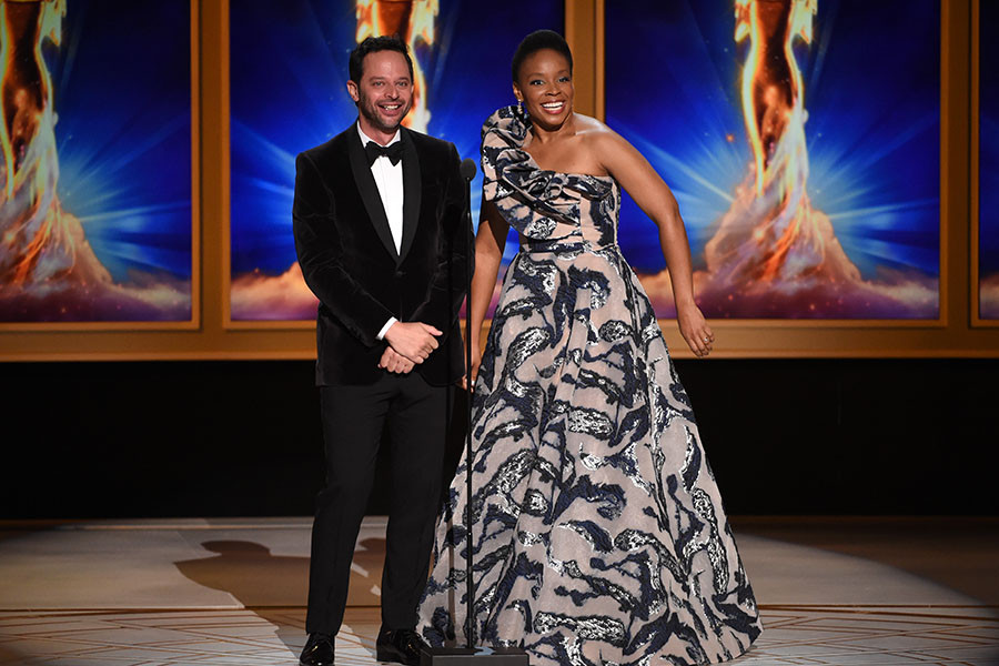 Nick Kroll and Amber Ruffin 