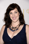 Allison Tolman of Fargo arrives at the Producers nominee reception.