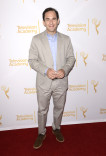 Tom Lassally arrives at the Producers nominee reception.