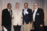 (From left) Screech Washington, Blake McCormick, Scott Hornbacher and Tim Gibbons attend the Producers nominee reception.