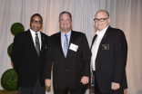 Screech Washington, and from left, David Nuckolls, and Tim Gibbons at the Producers Nominee Reception.