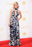 Julie Bowen of Modern Family arrives at the 66th Emmy Awards.