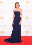 Kim Dickens arrives at the 66th Emmys.