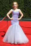 Leigh-Allyn Baker arrives for the 2014 Primetime Creative Arts Emmys.