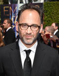 David Wain arrives for the 2014 Primetime Creative Arts Emmys.