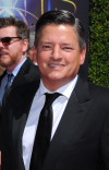 Ted Sarandos arrives for the 2014 Primetime Creative Arts Emmys.