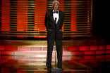 Presenter Morgan Freeman at the 2014 Primetime Creative Arts Emmys.