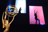 Dancers entertain the guests at the 2014 Creative Arts Emmys ball.