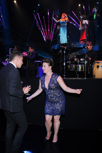 So You Think You Can Dance choreographer Mandy Moore at the 2014 Primetime Creative Arts Emmys Governors Ball.