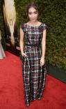 Rowan Blanchard on the red carpet at 2015 Creative Arts Emmy Awards.