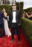 John Roberts on the red carpet at the 2015 Creative Arts Emmys.