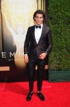Blake Michael on the red carpet at the 2015 Creative Arts Emmys.