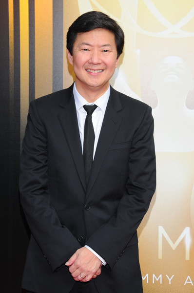 Ken Jeong on the red carpet at the 2015 Creative Arts Emmys.