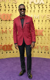 Sterling K. Brown on the red carpet at the 71st Emmy Awards. 