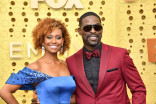 Ryan Michelle Bathe and Sterling K. Brown on the red carpet at the 71st Emmy Awards.