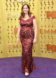 Alison Camillo on the red carpet at the 71st Emmy Awards.