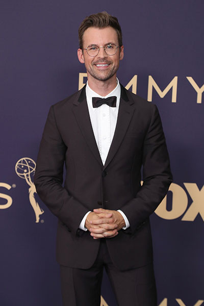Brad Goreski on the red carpet at the 71st Emmy Awards.