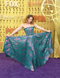 Anna Chlumsky on the red carpet at the 71st Emmy Awards. 