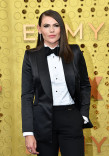 Clea DuVall on the red carpet at the 71st Emmy Awards.