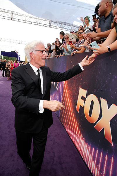 Ted Danson on the red carpet at the 71st Emmy Awards.
