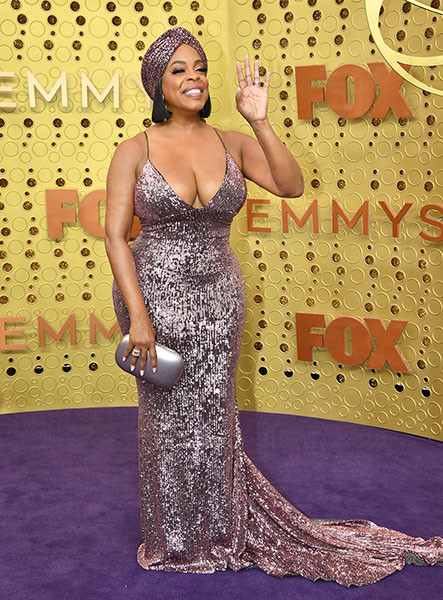 Niecy Nash on the red carpet at the 71st Emmy Awards.