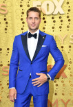 Justin Hartley on the red carpet at the 71st Emmy Awards. 