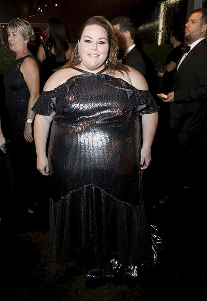 Chrissy Metz at the 71st Emmys Governers Ball. 