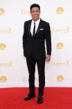 Mario Lopez arrives at the 66th Emmys.
