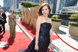 Kristen Schaal on the red carpet at the 67th Emmy Awards.