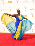 Danielle Brooks on the red carpet at the 67th Emmy Awards.
