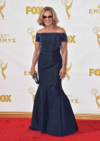 Jessica Lange on the red carpet at the 67th Emmy Awards.