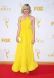 Taylor Schilling on the red carpet at the 67th Emmy Awards.