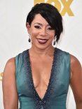 Selenis Leyva on the red carpet at the 67th Emmy Awards.