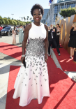 Viola Davis on the red carpet at the 67th Emmy Awards.