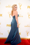 Amy Schumer on the red carpet at the 67th Emmy Awards.