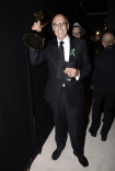 Jeffrey Tambor backstage at the 67th Emmy Awards.
