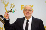 Jeffrey Tambor backstage at the 67th Emmy Awards. 
