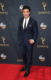 Mario Lopez on the red carpet at the 2016 Primetime Emmys. 