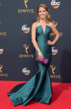 Natalie Morales on the red carpet at the 2016 Primetime Emmys.