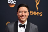 Randall Park on the red carpet at the 2016 Primetime Emmys. 