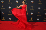 Priyanka Chopra on the red carpet at the 2016 Primetime Emmys.