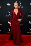 Lindsey Vonn on the red carpet at the 2016 Primetime Emmys. 