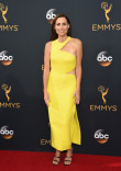 Minnie Driver on the red carpet at the 2016 Primetime Emmys. 