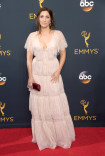 Chelsea Peretti on the red carpet at the 2016 Primetime Emmys.